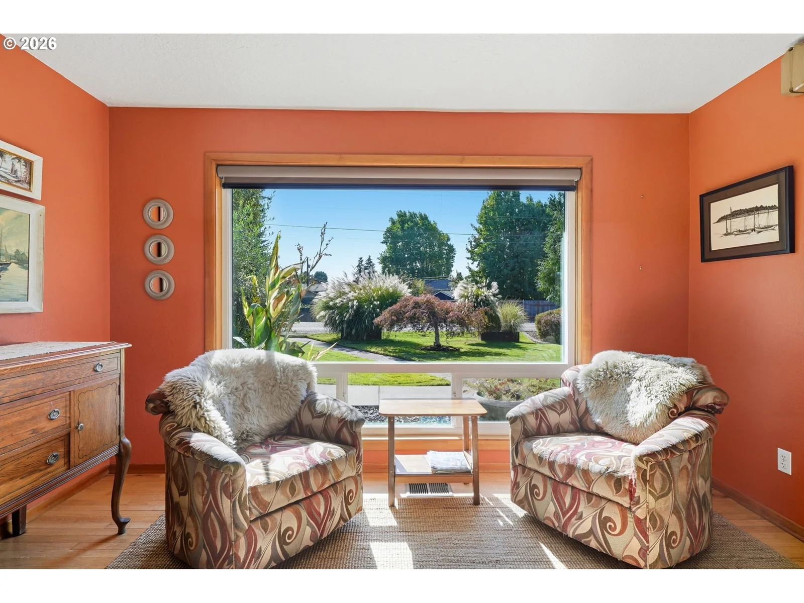 Sitting room picture window